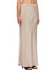 Max Mara Max Mara Taupe Sospiro Maxi Skirt - 2