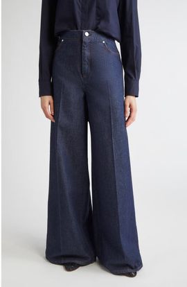 Max Mara Max Mara Vega Denim Wide Leg Jeans