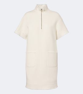 Max Mara Max Mara Virgin wool jersey sweatshirt dress