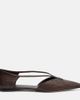 Max Mara Max Mara Volpino leather-trimmed woven ballet flats - 6