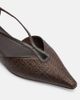 Max Mara Max Mara Volpino leather-trimmed woven ballet flats - 7