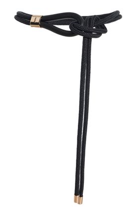 Max Mara Max Mara Waxed Cotton Tubular Belt