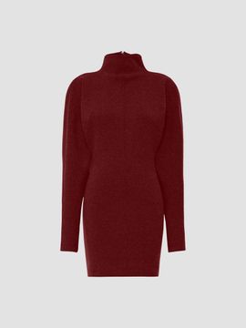 Max Mara Max Mara Women's Short Wool and Cashmere Yarn Dress