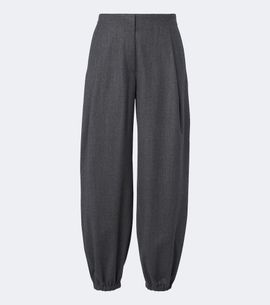 Max Mara Max Mara Wool-blend flannel balloon pants