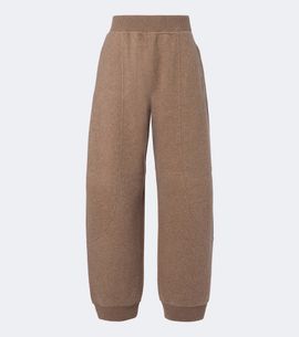 Max Mara Max Mara Wool and cashmere-blend barrel-leg pants