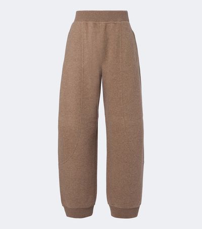 Max Mara Max Mara Wool and cashmere-blend barrel-leg pants