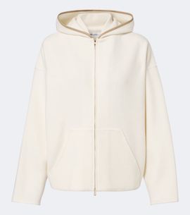 Max Mara Max Mara Wool and cashmere-blend hoodie