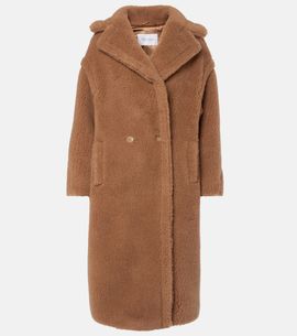 Max Mara Max Mara Wool and silk teddy coat