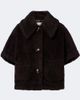 Max Mara Max Mara Wool and silk teddy jacket - 1