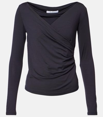 Max Mara Max Mara Yale draped top