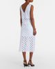 Max Mara Max Mara Zorro macramÃ© midi skirt - 6