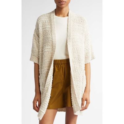Max Mara Max Mara Zulma Metallic Bouclé Cardigan