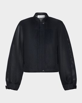 Max Mara Mesh Zip Jacket