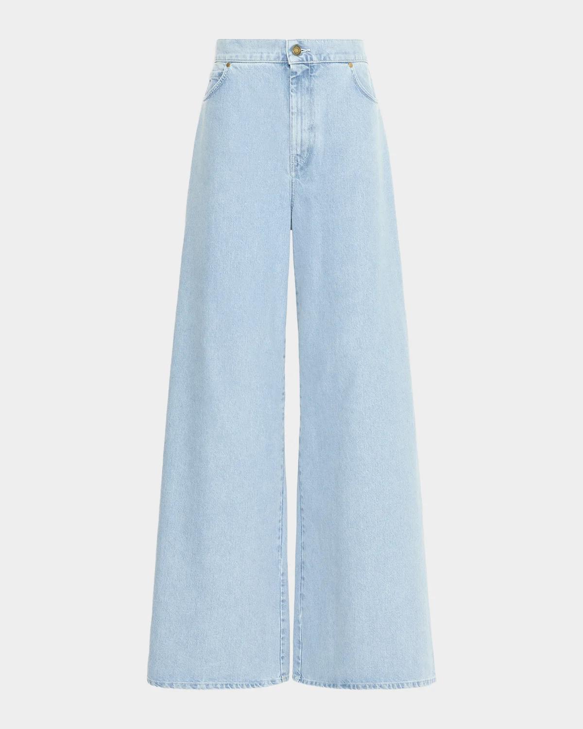 Max Mara Mid-Rise Wide-Leg Jeans