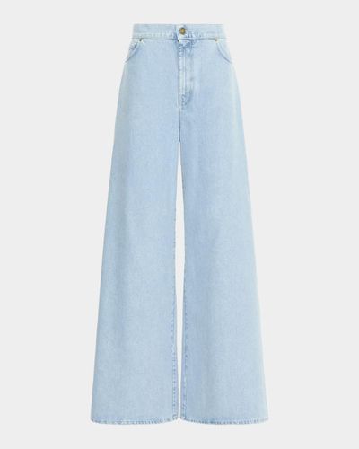 Max Mara Mid-Rise Wide-Leg Jeans