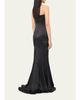 Max Mara Strapless Silk Mermaid Gown - 3