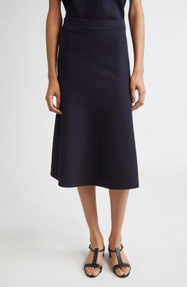 Max Mara Studio Max Mara Studio Giusy Knit Flared Skirt