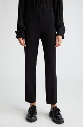 Max Mara Studio Max Mara Studio Jerta Cady Straight Leg Trousers