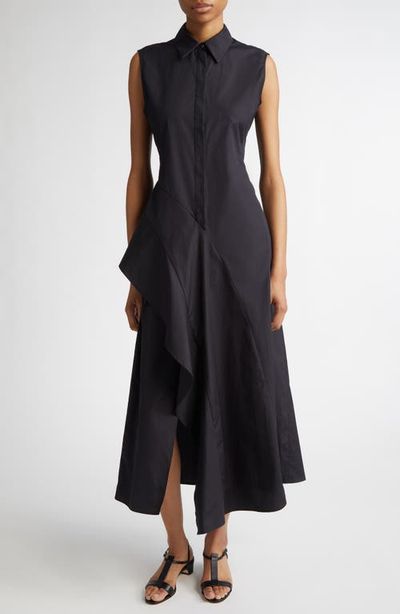 Max Mara Studio Max Mara Studio Keras Poplin Midi Shirtdress