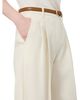 Max Mara Studio Max Mara Studio Mstadunco Cotton Belted Trousers - 4