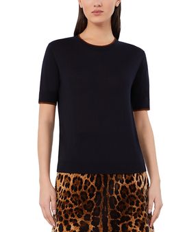Max Mara Studio Max Mara Studio Mstagenda Silk & Wool Sweater