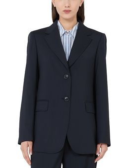 Max Mara Studio Max Mara Studio Mstassenzi Wool Blazer