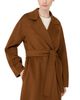 Max Mara Studio Max Mara Studio Mstcles Lapel Wrap Coat - 4