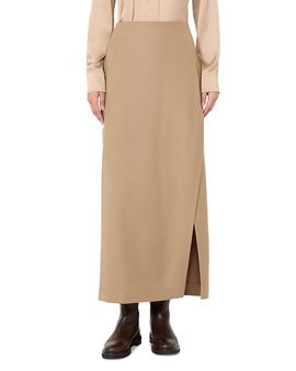 Max Mara Studio Max Mara Studio Mstdivo Wool Maxi Skirt