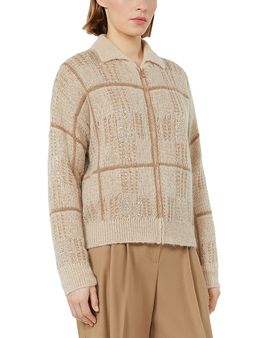 Max Mara Studio Max Mara Studio Mstegizio Embellished Jacquard Cardigan