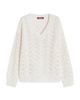 Max Mara Studio Max Mara Studio Mstfelino V Neck Sweater - 6