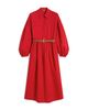Max Mara Studio Max Mara Studio Mstmarmo Belted Shirtdress - 4