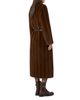 Max Mara Studio Max Mara Studio Mstorma Belted Faux Fur Coat - 3