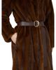 Max Mara Studio Max Mara Studio Mstorma Belted Faux Fur Coat - 4