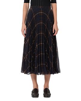 Max Mara Studio Max Mara Studio Mstpagana Pleated Midi Skirt
