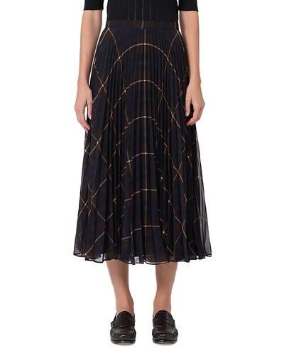 Max Mara Studio Max Mara Studio Mstpagana Pleated Midi Skirt