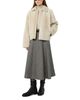Max Mara Studio Max Mara Studio Mstpalazzi Wool Blend Midi Skirt - 2