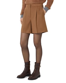 Max Mara Studio Max Mara Studio Mstragazza Wool Shorts