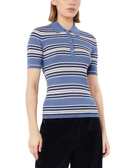 Max Mara Studio Max Mara Studio Msttallero Silk and Wool Polo Sweater