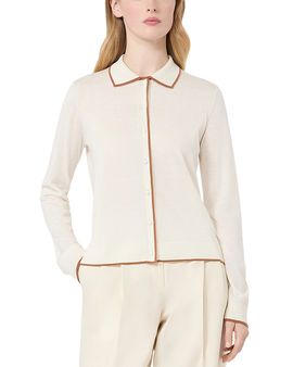 Max Mara Studio Max Mara Studio Msttarga Silk & Wool Cardigan