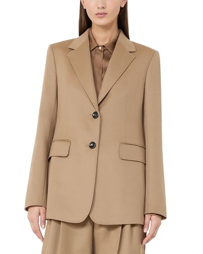 Max Mara Studio Max Mara Studio Mstvolpino Wool Blazer