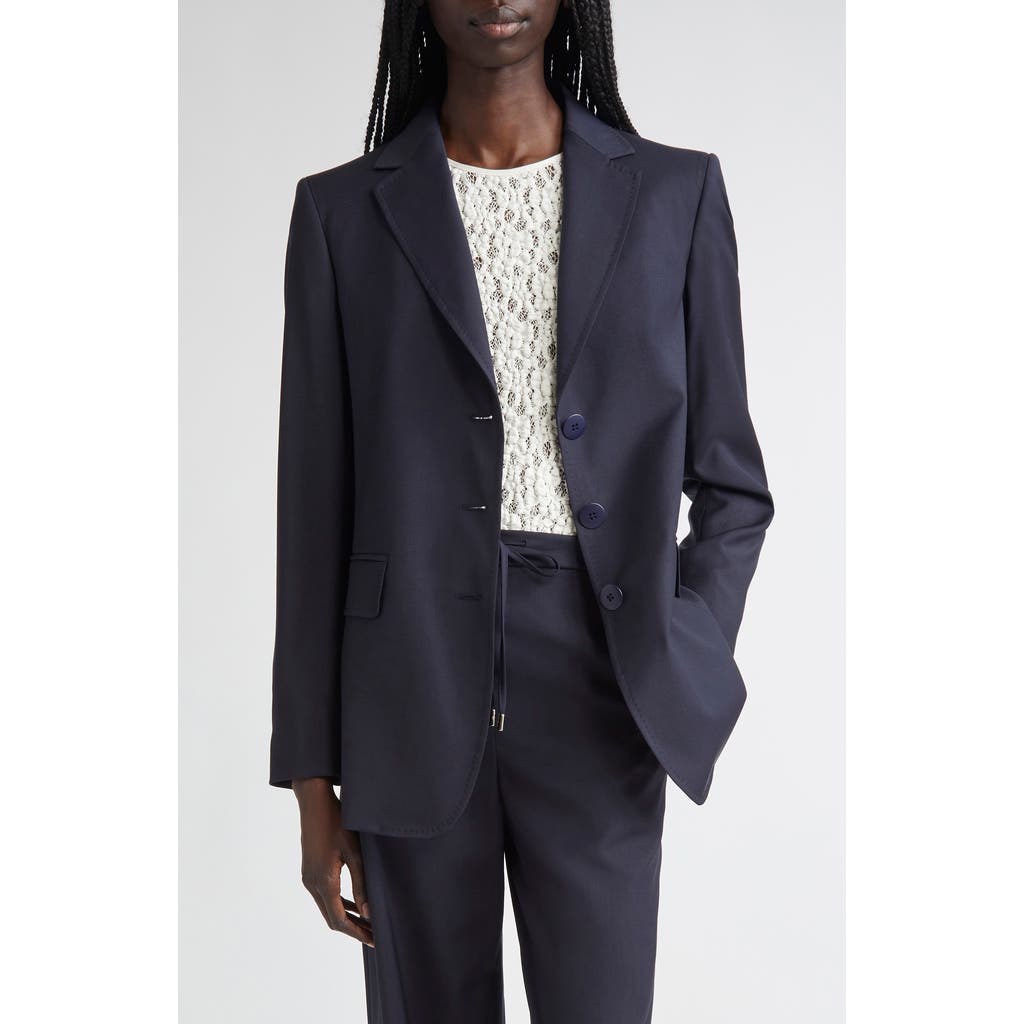 Max Mara Studio Max Mara Studio Nice Virgin Wool Blazer
