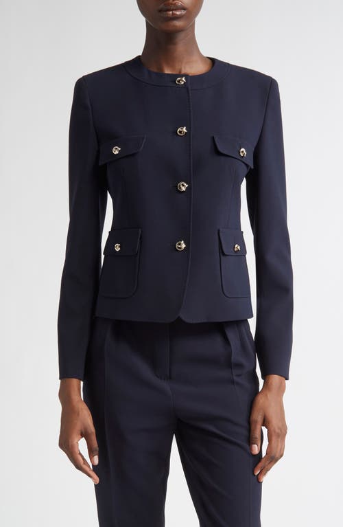 Max Mara Studio Max Mara Studio Yana Knot Button Cady Crop Jacket