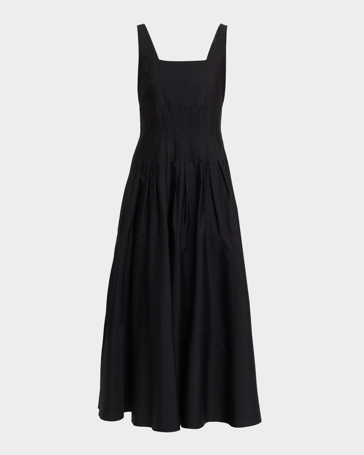 Max Mara Studio Mstfeltre Cotton Midi Dress