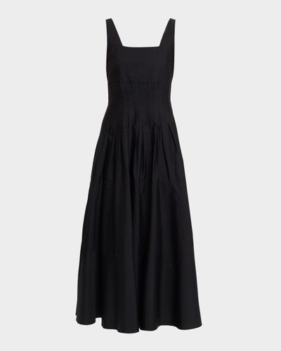 Max Mara Studio Mstfeltre Cotton Midi Dress