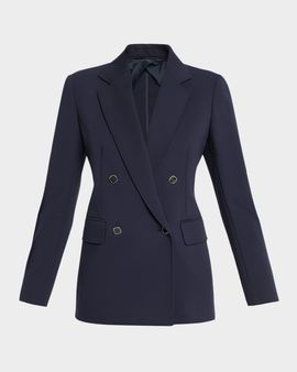 Max Mara Studio Slim Double-Breasted Blazer