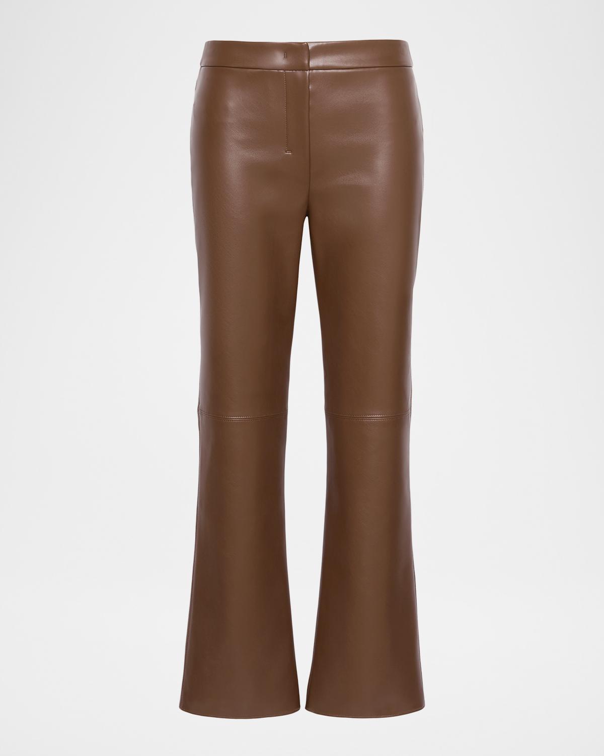 Max Mara Sublime Flare-Leg Coated Jersey Trousers