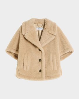 Max Mara Teddy Wool Cape