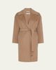 Max Mara Velo Wool Long Wrap Coat - 1