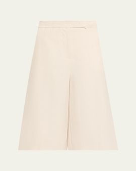 Max Mara Wide-Leg Linen Pants