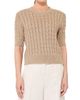 Max Mara Women's Cable Knit Linen Sweater - 3
